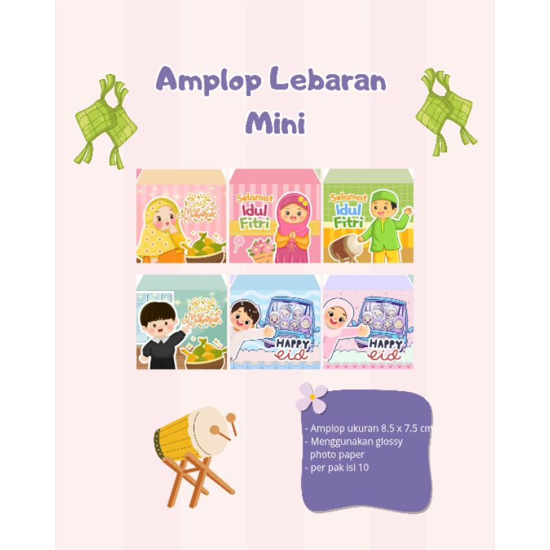 

Amplop lebaran mini