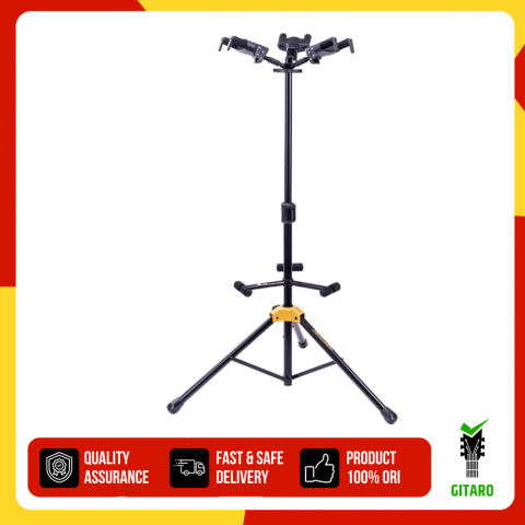 Stand Gitar Triple HERCULES GS432B GS 432B Stand Guitar Trio Ganda