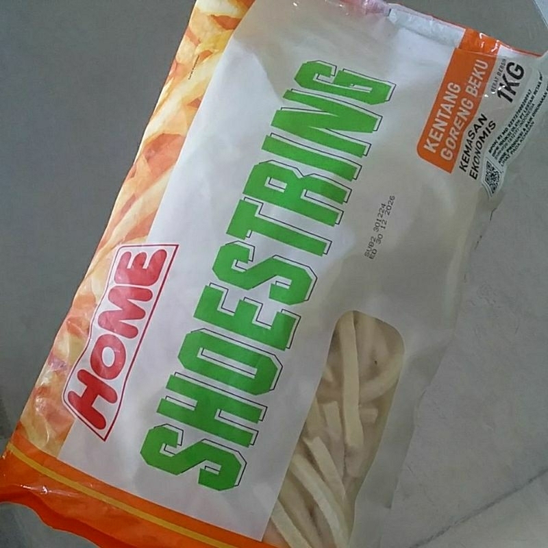 

Home Shoestring 1 Kg, Kentang goreng beku