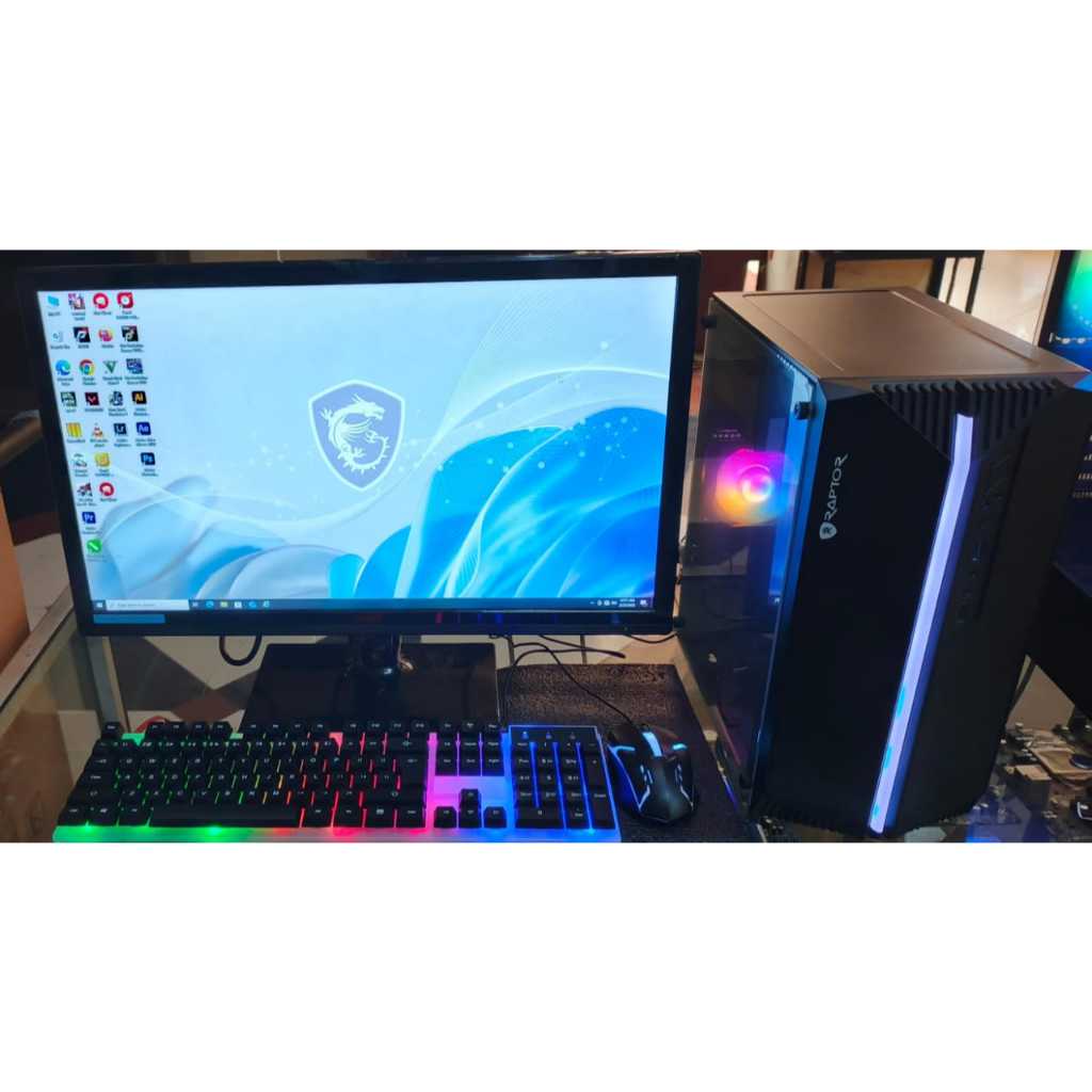 Komputer PC Lengkap Intel Core I5 3470 Ram 8gb HDD 500gb LED 19"