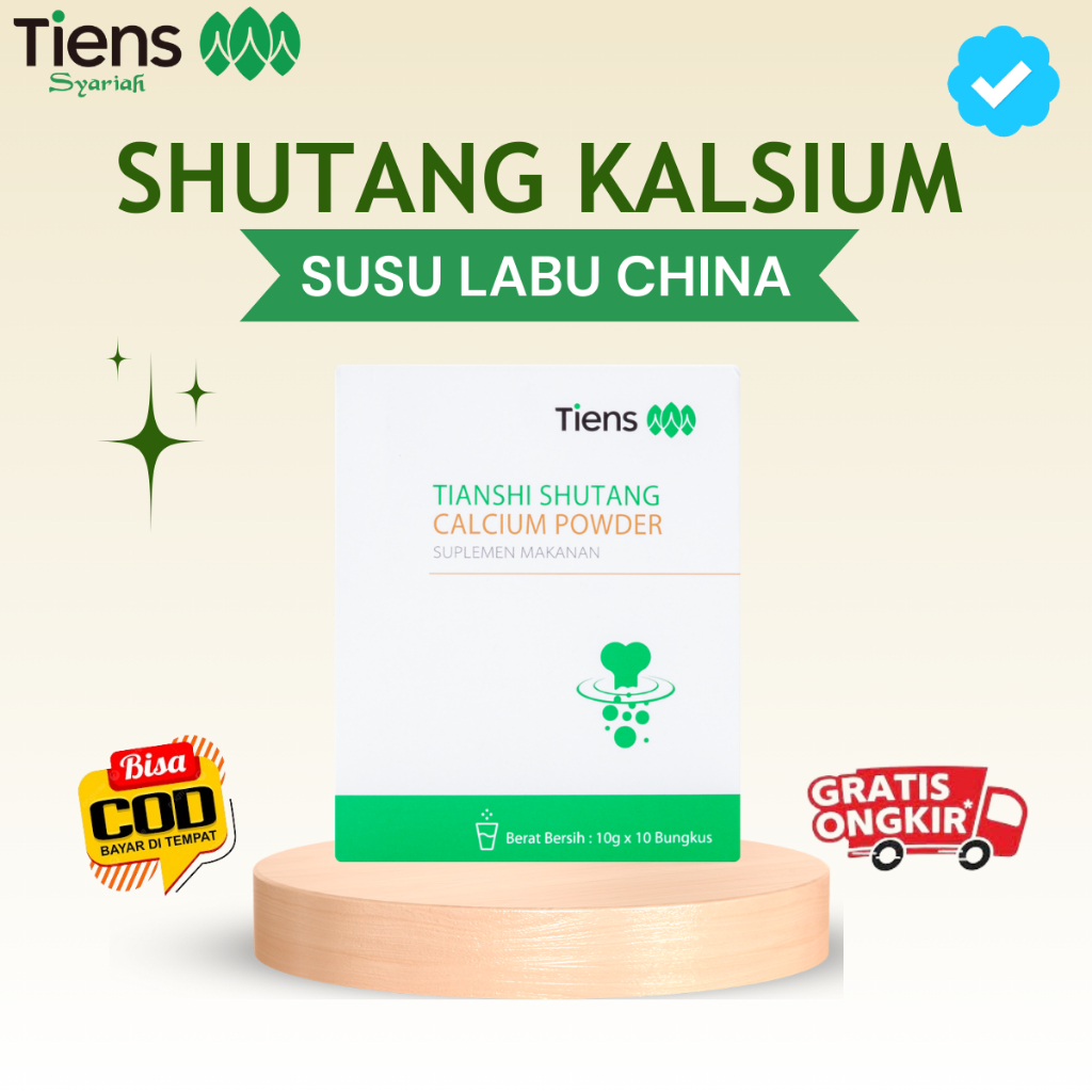 

Shutang Calcium Powder Susu Labu China Untuk Diabetes Original 100% 1 Box 10 Sachet
