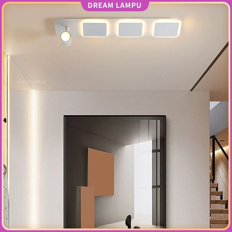 Lampu Plafon strip panjang teras/balkon/lampu Plafon tangga lampu Plafon kamar tidur LED modern