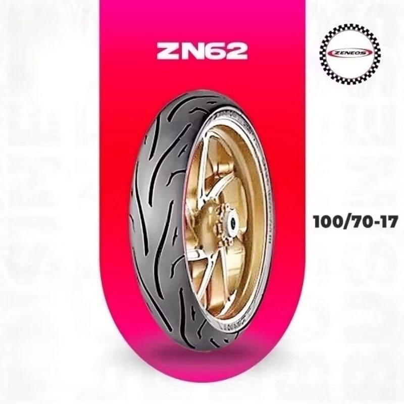 BAN ZENEOS ZN62 100/70 - 17 TUBLESS