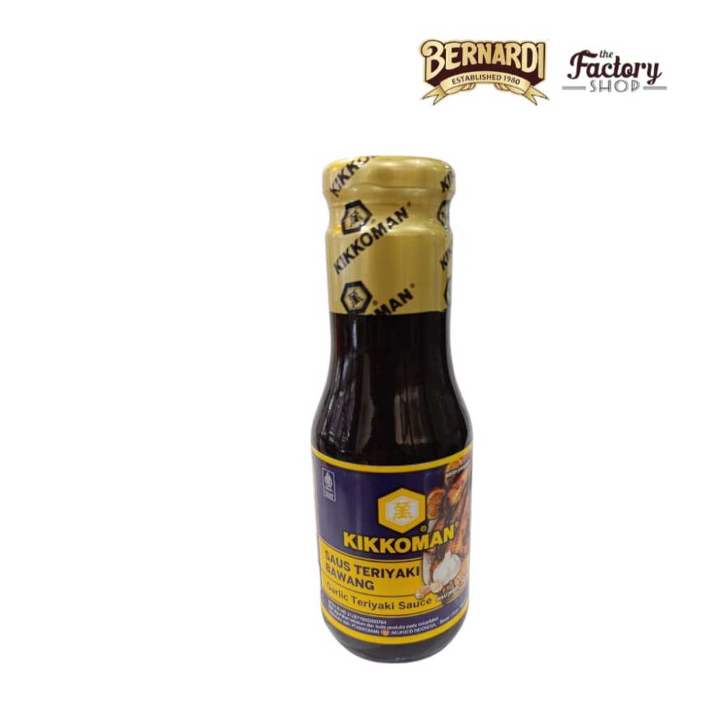 

KIKKOMAN GARLIC TERIYAKI SAUCE 300ML (7750300008)