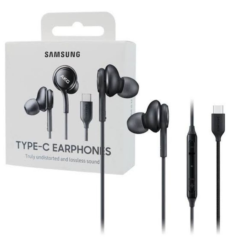 Headset Samsung Original Earphone Samsung Handsfree AKG USB Type C, Handsfree AKG, Type C