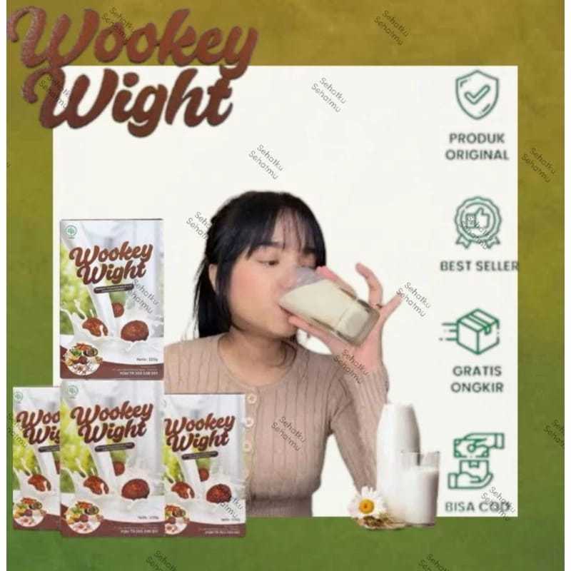 

Wookey Weight - Susu Healty Penambah Berat Badan 250gram Rasa Original 1Paket