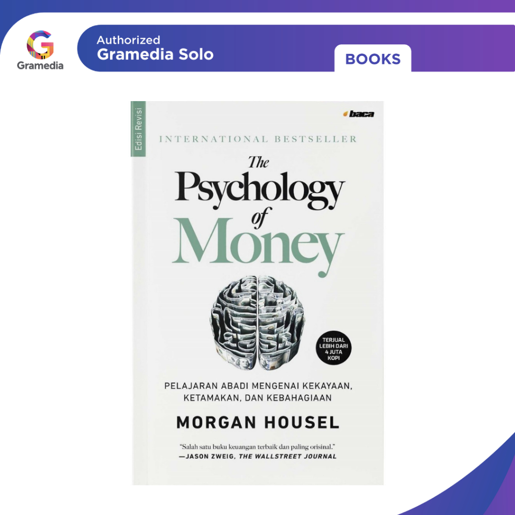 Gramedia - The Psychology Of Money Hc Edisi Revisi