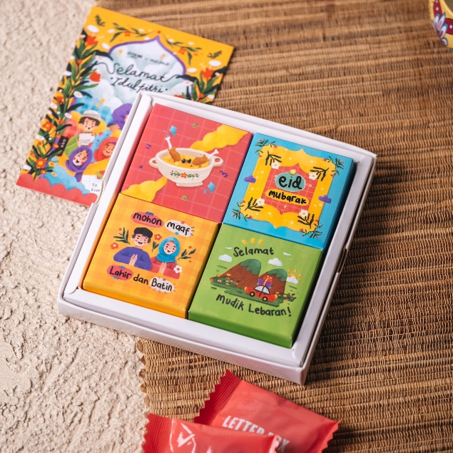 

Letter Box - Hampers Lebaran Coklat Box 4 pcs - Ramadan Edition