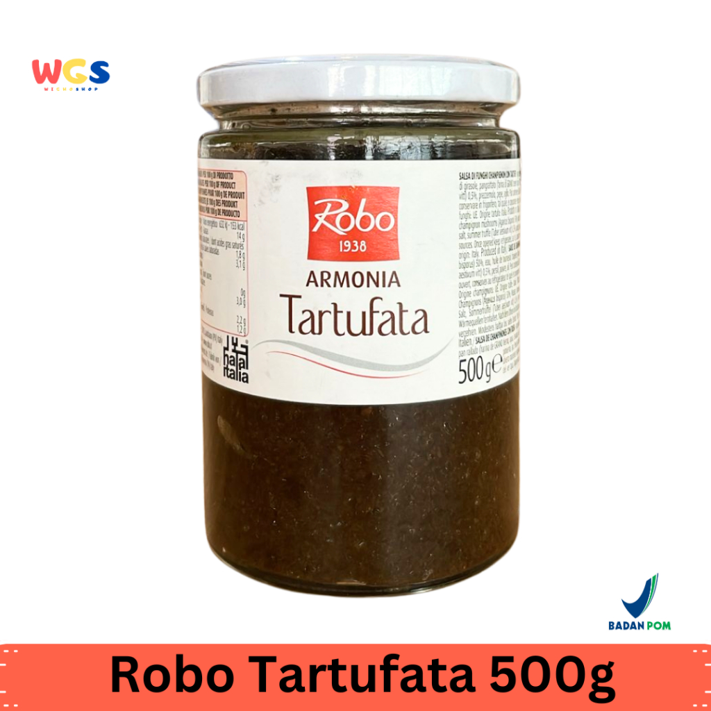 

ROBO Armonia Tartufata 500g – Saus Jamur Truffle Premium dari Italia