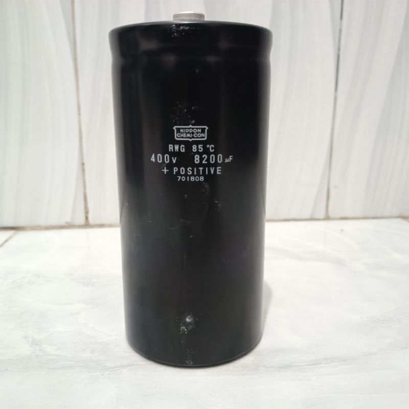 ELKO JUMBO 400V 8200uf TINGGI 16 CM BULAT 7 CM