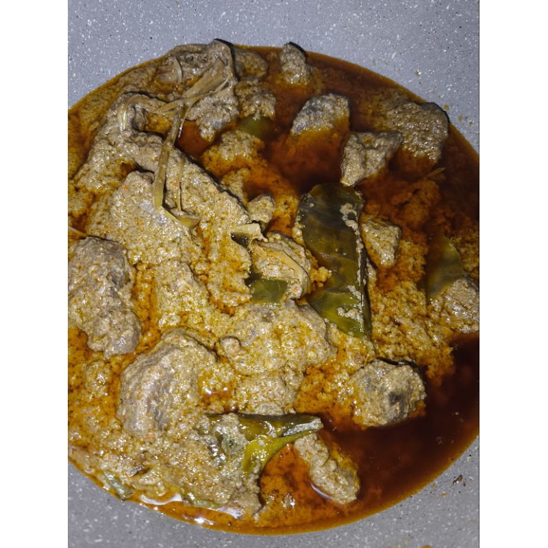 

open PO rendang sapi 500 gram enak halal dan higienis