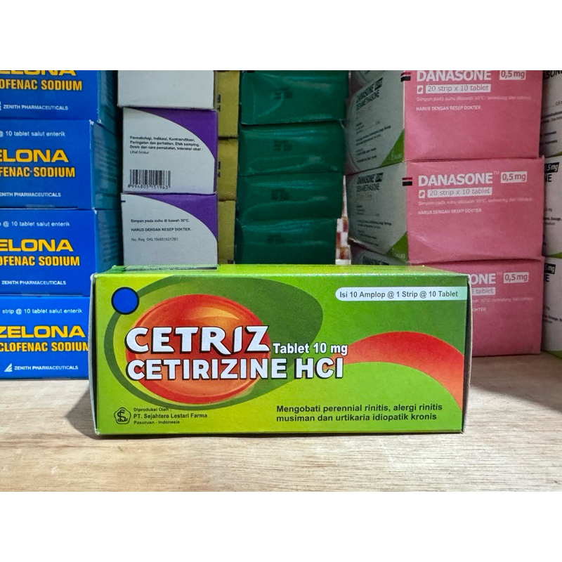 CETRIZ ( 1 BOX = 100 TABLET ) - Cetirizine