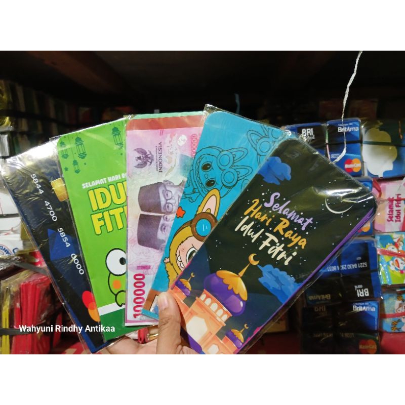 

[500 lembar/50PAK ]Amplop jumbo RANDOM NO KOMPLIN