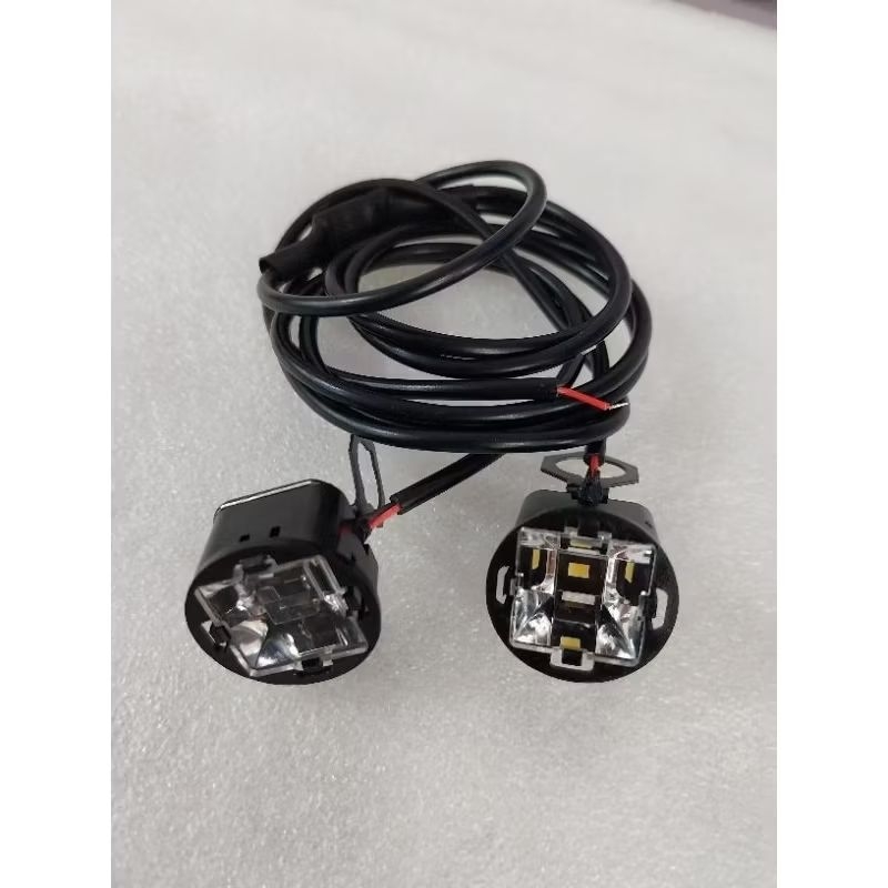 LAMPU LED MOTOR MOBIL MATA ELANG FLASH KEDIP TERANG DRL EAGLE EYES BESAR