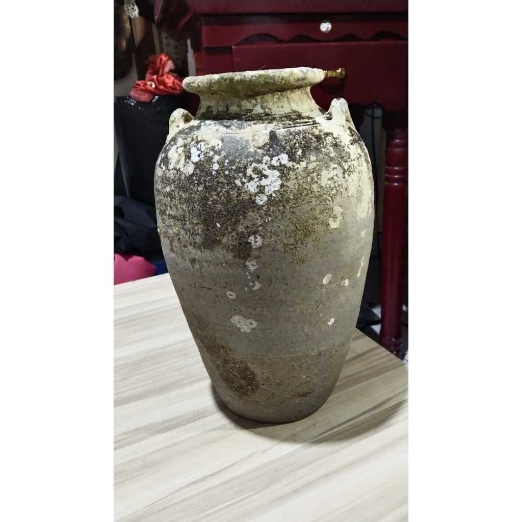 Gentong Gerabah Temuan Dalam Laut Kuno Jadul Antik