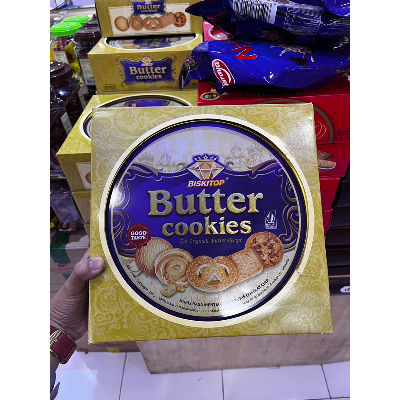 

Biskitop Butter Cookies Gold 700gr | Jajan Lebaran | Jajan Murah