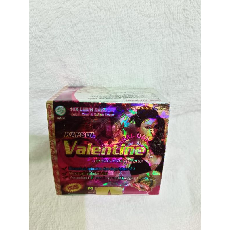 VALENTINE kapsul obat kuat original