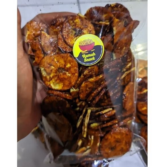 

Kripik pisang coklat renyah gurih 250gram