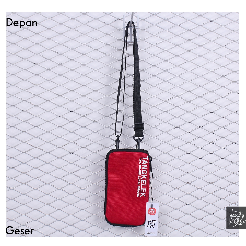 Tangkelek Tas Hp Tangkelek Warna Merah