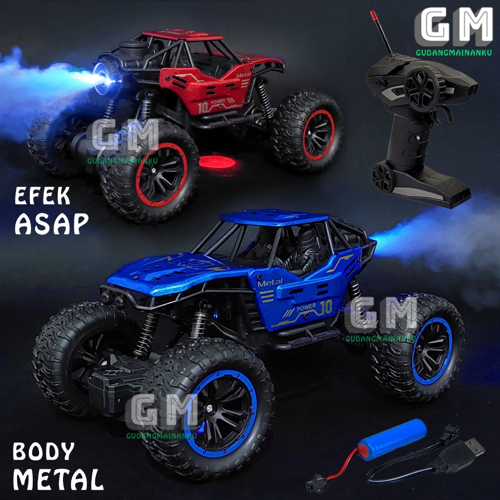 Mobil RC Remote Control Spray Asap body metal ROCK CLIMBER CRAWLER OFFROAD