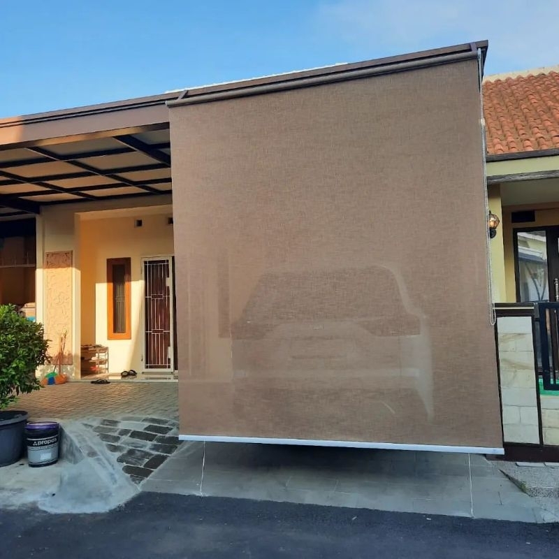 tirai gulung - roller blind outdoor