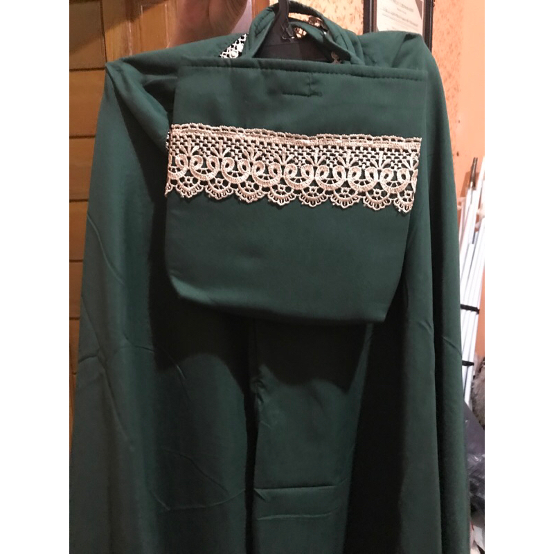 mukena rayon renda besar