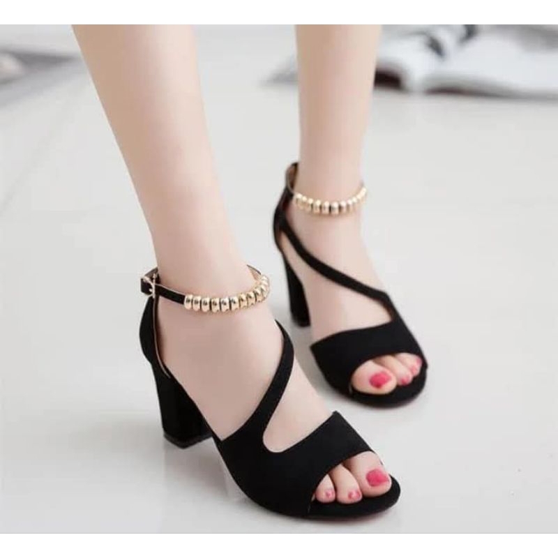 sandal.heels.hak.tahu5cm.termurah