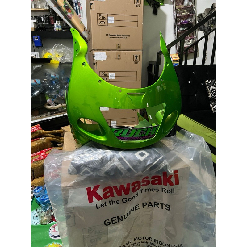 barong tameng fairing atas ninja rr old rr zx