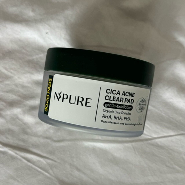 Preloved Npure cica acne clear pad