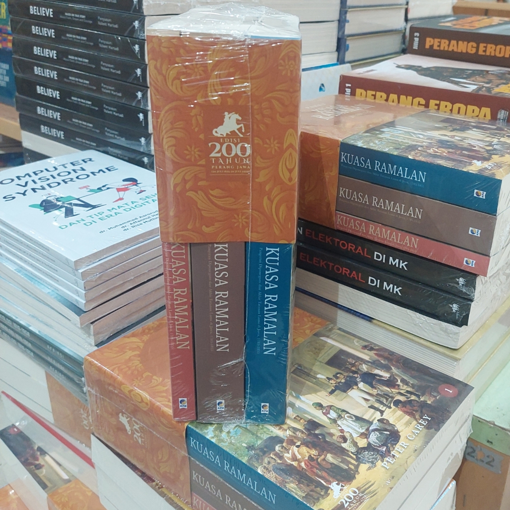 RB Paket Buku Kuasa Ramalan Diponegoro Oleh Peter Carey