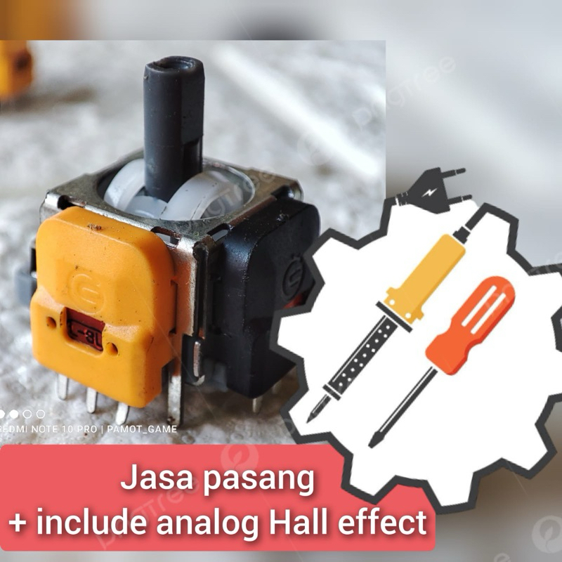 Hall effec analog + pasang  ps3 ps4 ps5 khusus beli stik dari sini