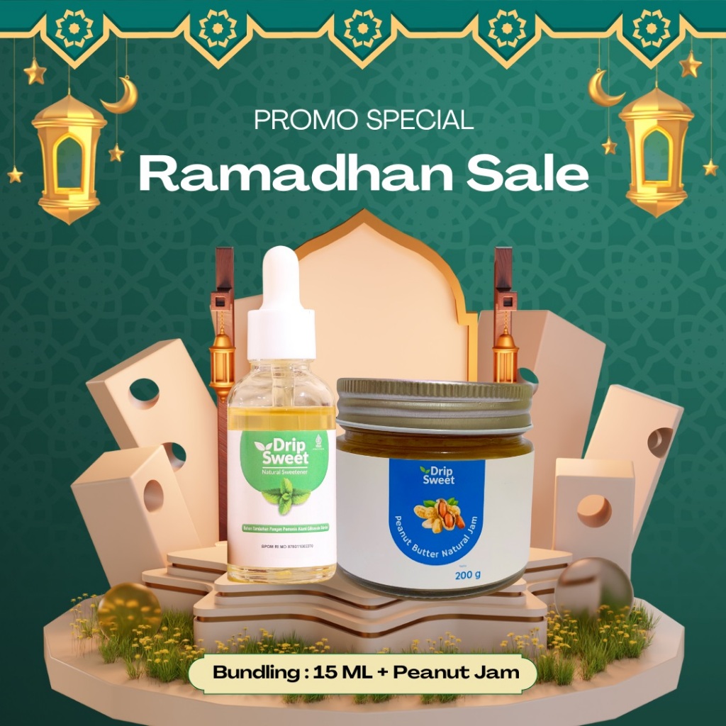 

SPECIAL RAMADHAN 15ML + PEANUT JAM 200gr