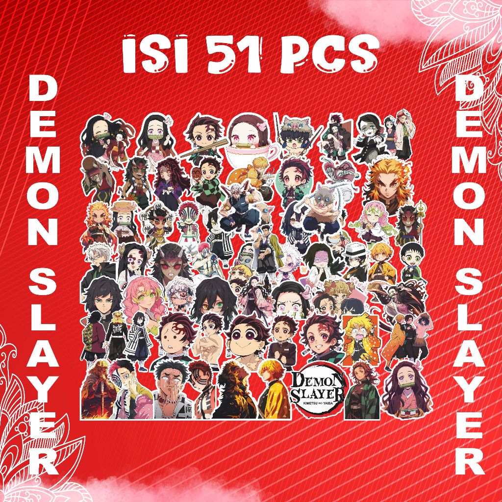 

Stiker Anime Demon Slayer (51 PCS) – Koleksi Unik untuk Dekorasi Laptop, Case,Tumbler DLL