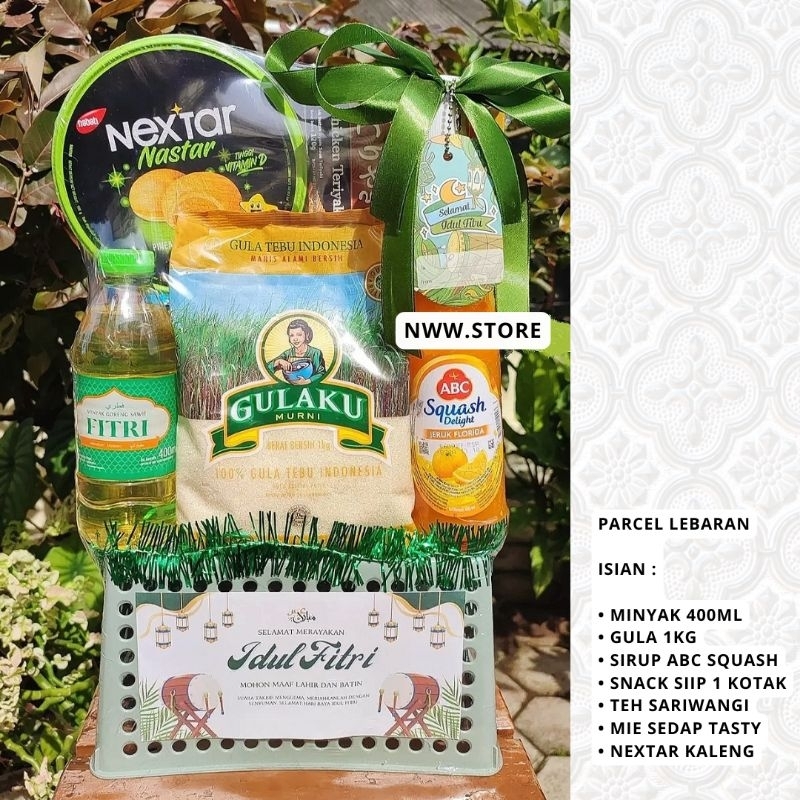 

PAKET PARCEL HAMPERS LEBARAN IDUL FITRI MURAH SEMBAKO JAJANAN 2025