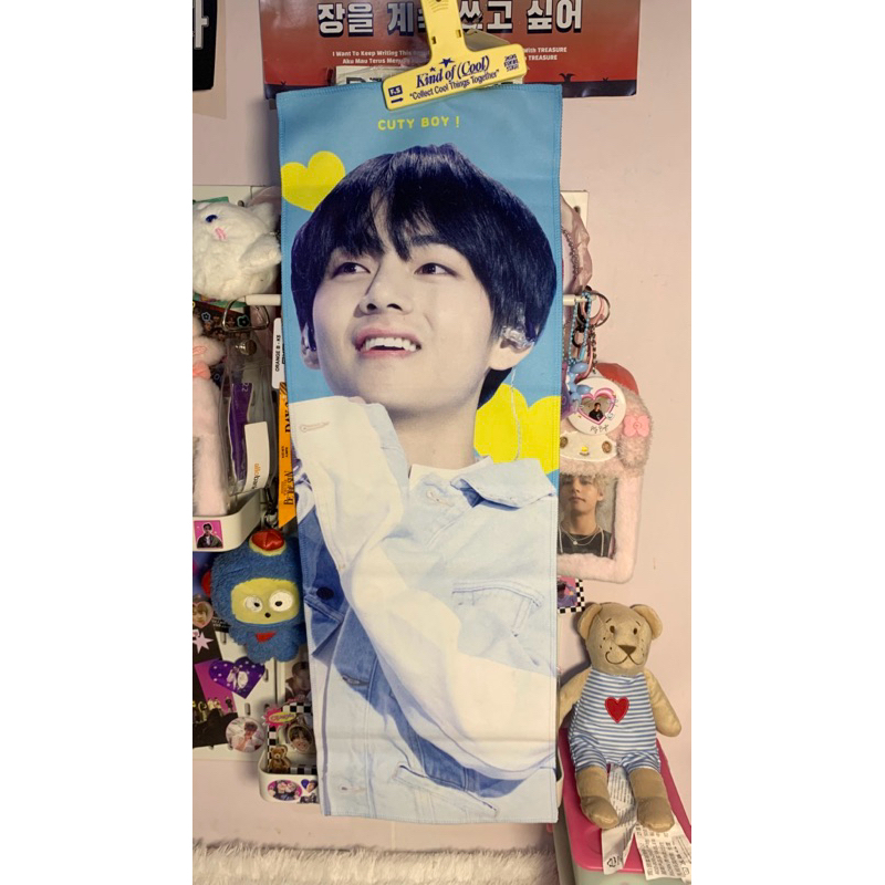 SLOGAN TAEHYUNG V BTS BY FANSITE