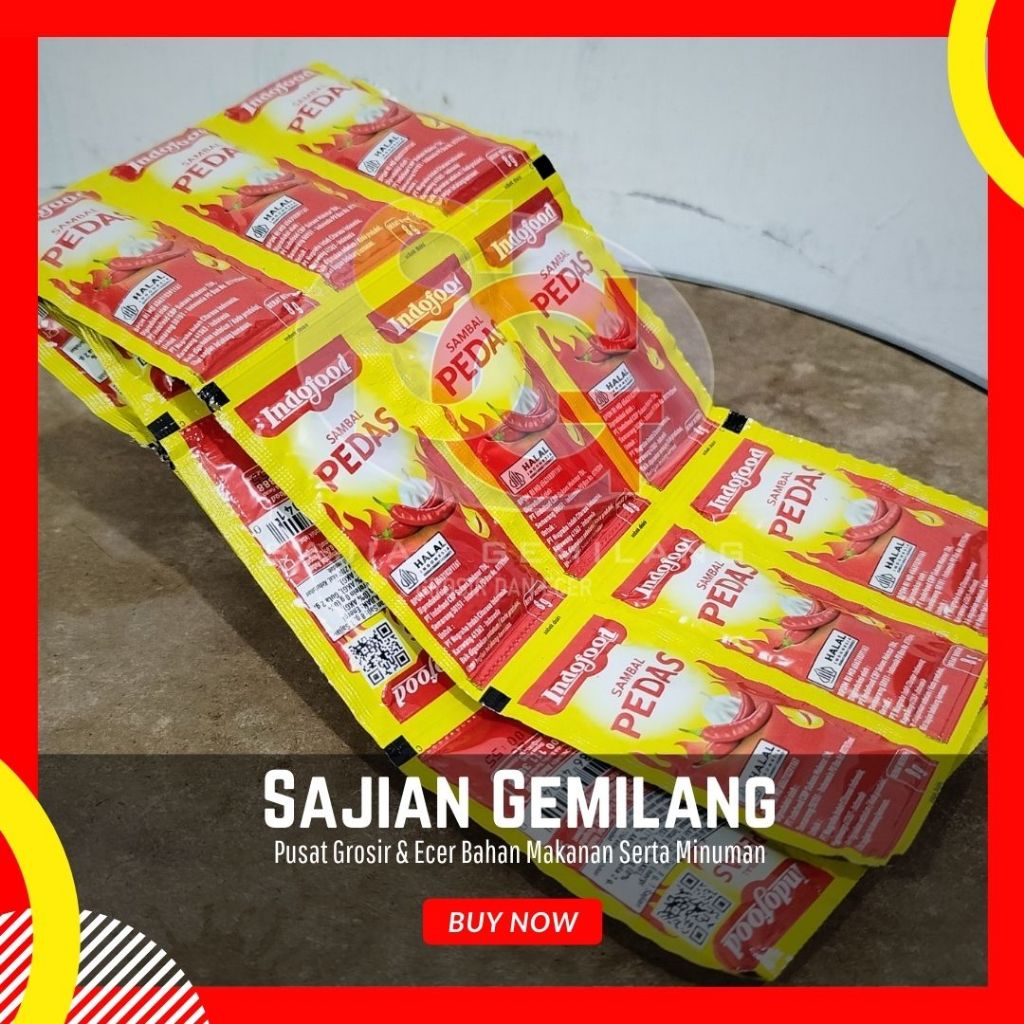 

Indofood saus pedas sachet 9gr - Grosir