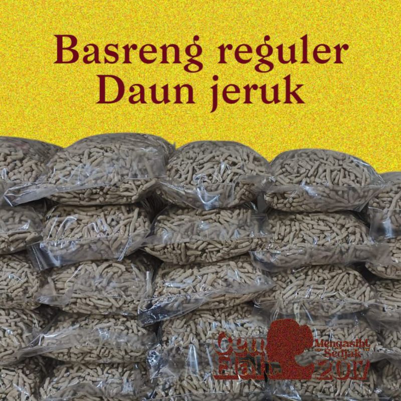 

Basreng pedas original daun jeruk reguler
