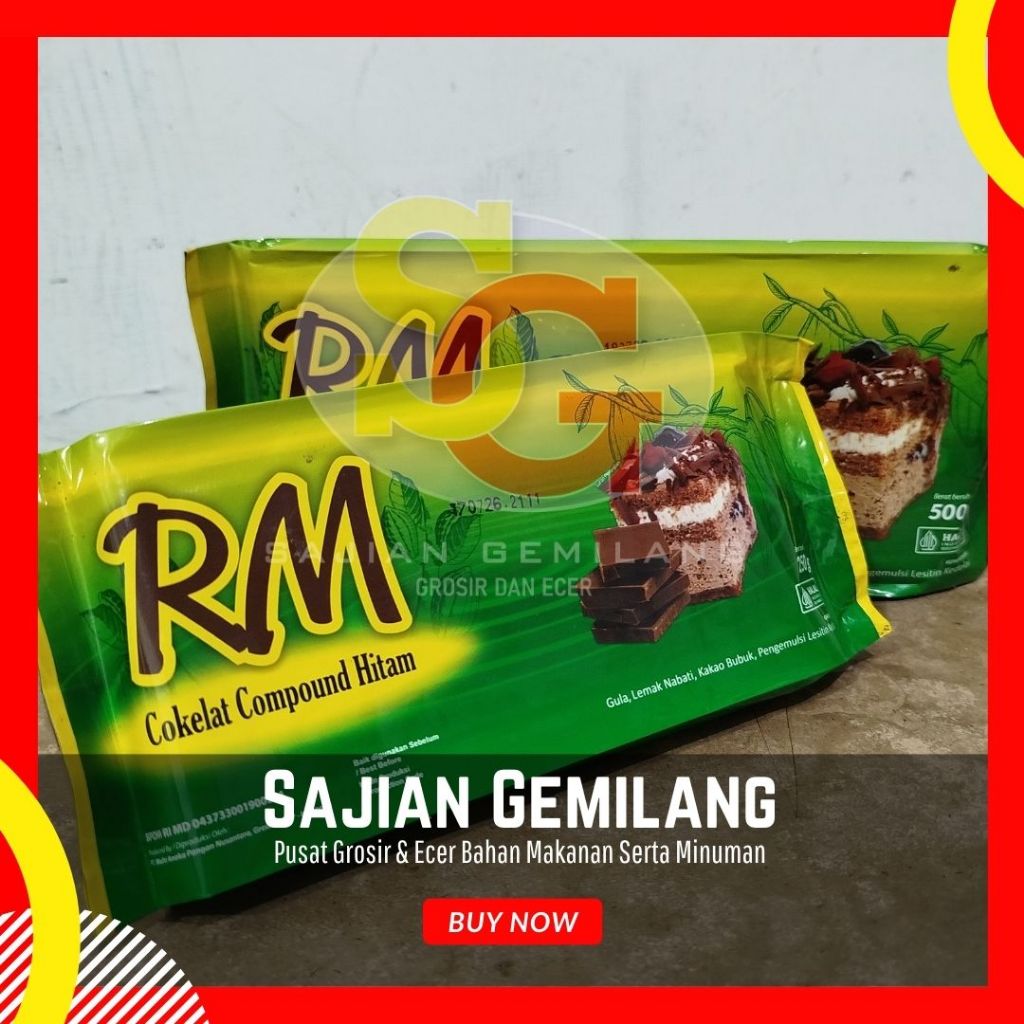 

RM Dark Coumpond 250gr & 500g - Grosir