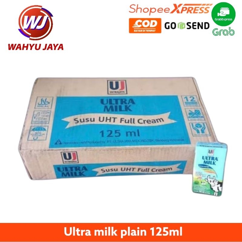 

Ultra milk plain 125ml dus @40