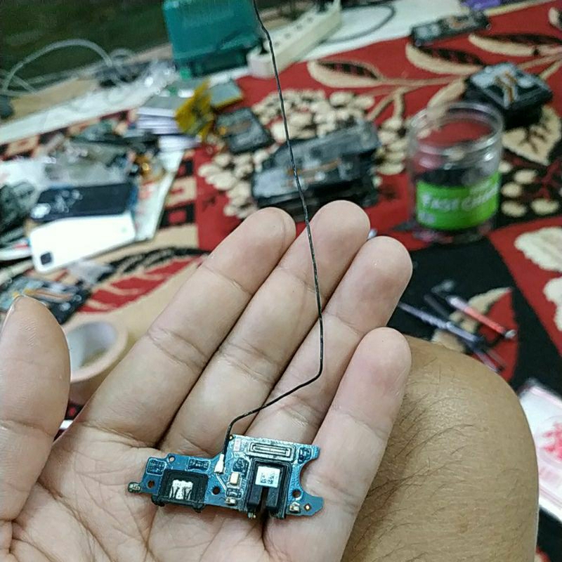 board cas plus kabel antena bekas ori realme c31