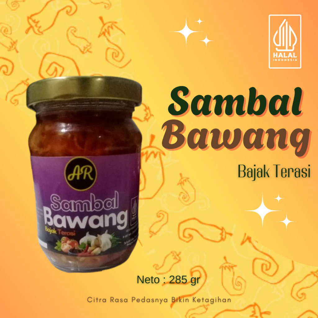 

Sambal Bawang AR Bajak Terasi