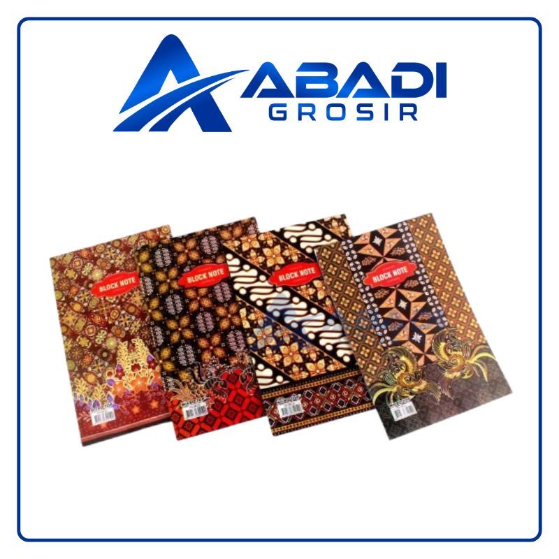 

BLOCK NOT/ NOTEBOOKA5 BATIK