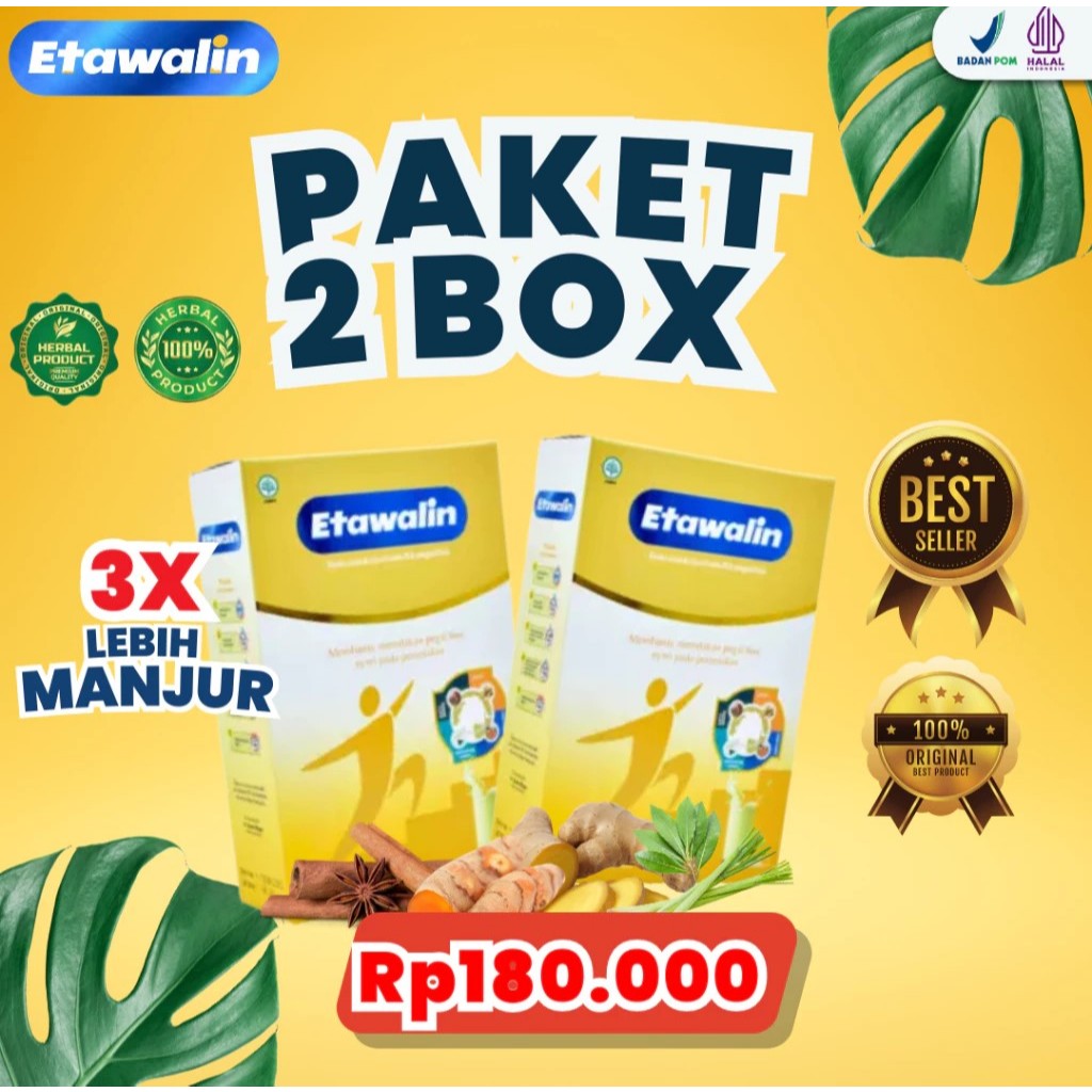 

PROMO [2 BOX] Etawalin - Susu Kambing Atasi Nyeri Sendi Sakit Lutut Dan Asam Urat