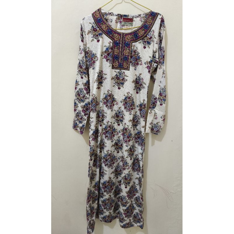 Gamis Sameera Batik || Preloved