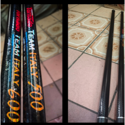 Joran Pancing Tegeg Tornado Team Italy 500 Tegeg Carbon Ringan - 500