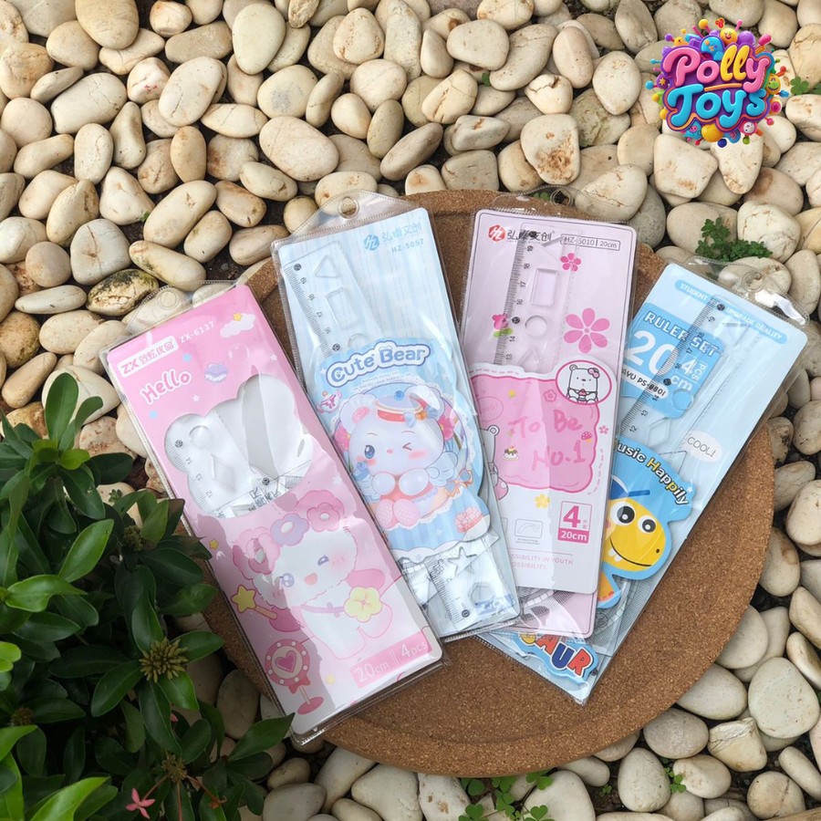 

Satu Set Penggaris Anak Karakter Lucu Terbaru