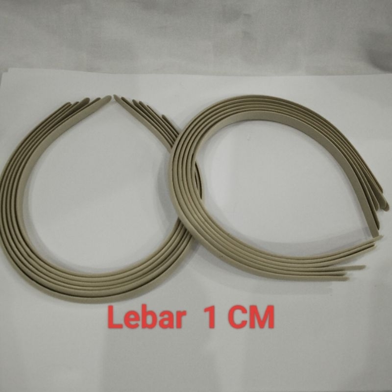 Bahan Bando polos Lebar 1 cm