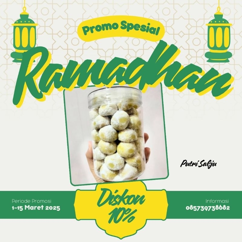 

Kue Kering Lebaran (kemasan toples 600ml)