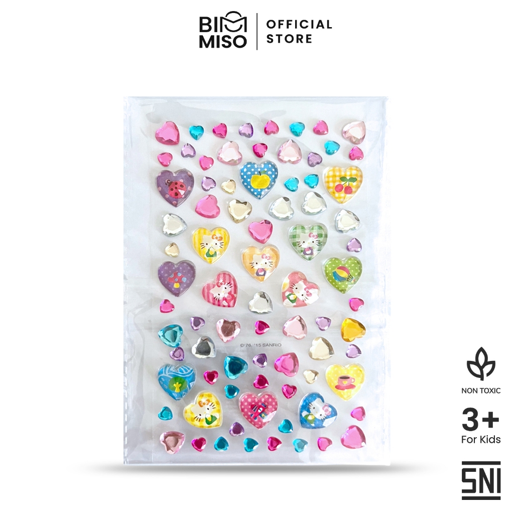 

Stiker Jewel 3D Perempuan Nails Art