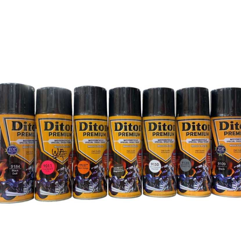 PILOX DITON PREMIUM BLACK  DOFF FLUORESCENT PINK REPSOL ORANGE CLEAR DOFF MAGNESIUM  PRIMER GREY BLA